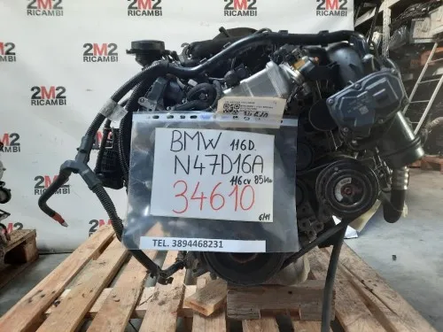 Motore Completo N47D16A 116CV 85KW Bmw Serie 1 F20 Berlina 2012