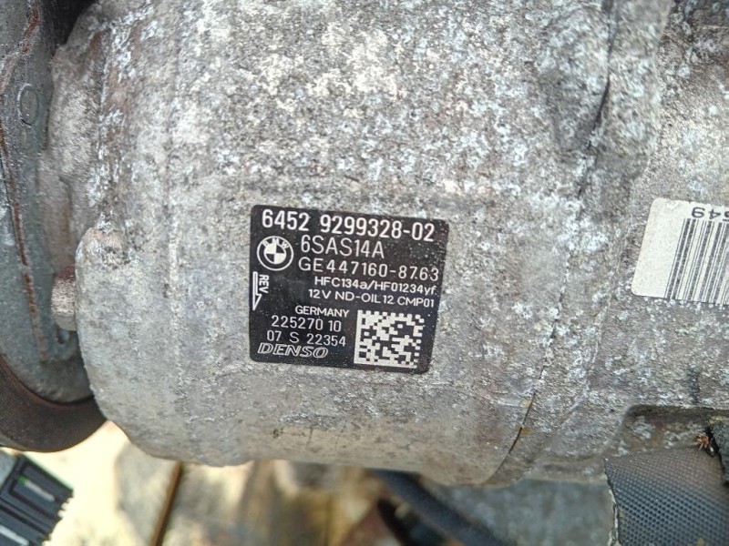 Motore Completo B37D15A 116CV 85KW Bmw Serie 1 F20 Berlina 2015