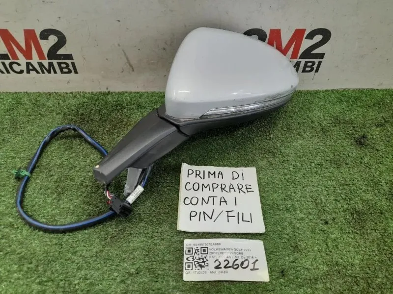 Retrovisore Esterno ANT SX 13 FILI 5G1857507EA9B9 Volkswagen GOLF VII 2017