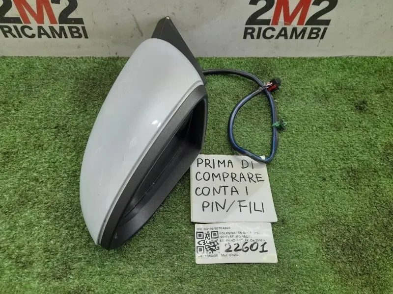 Retrovisore Esterno ANT SX 13 FILI 5G1857507EA9B9 Volkswagen GOLF VII 2017