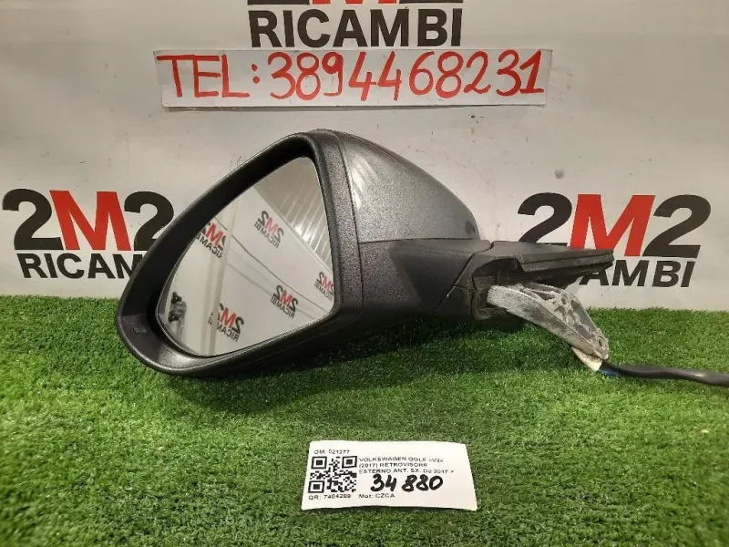 Retrovisore Esterno ANT SX 6 FILI 5G1857507DM9B9 Volkswagen GOLF VII 2017