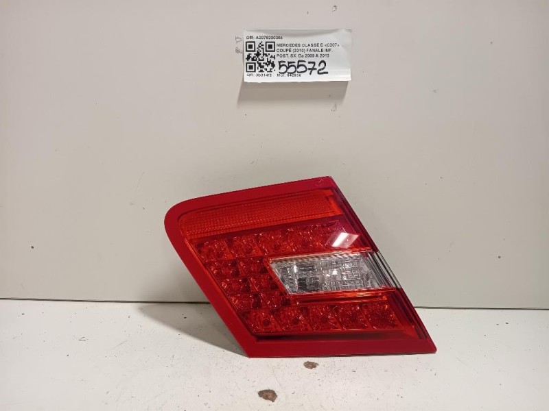 Fanale INF POST SX A2078200364 Mercedes Classe E C207 Coupé 2010
