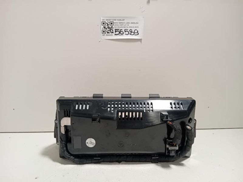 Display DI Navigazione 65829114356 Bmw Serie 5 E60 Berlina 2004