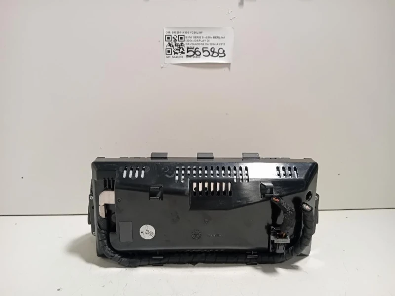 Display DI Navigazione 65829114356 Bmw Serie 5 E60 Berlina 2004