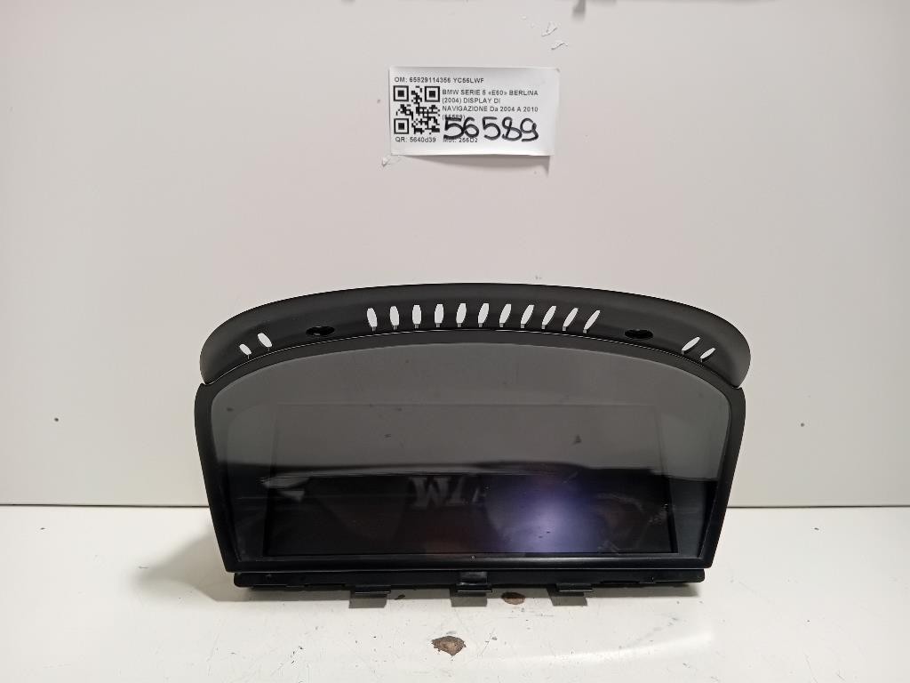 Display DI Navigazione 65829114356 Bmw Serie 5 E60 Berlina 2004