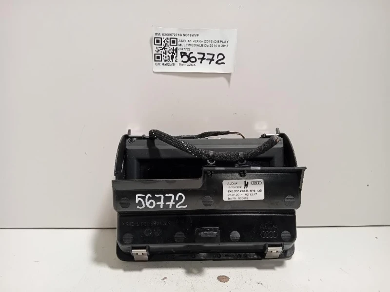 Display Multimediale 8X0857273B Audi A1 8XK 2015
