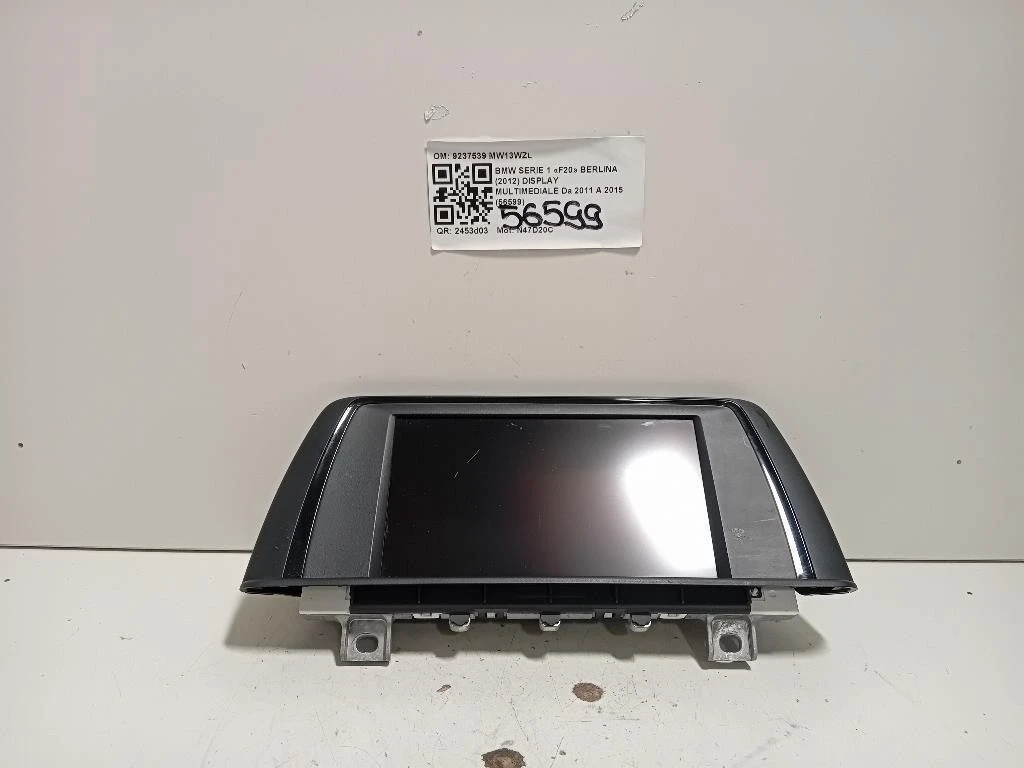 Display Multimediale 9237539 Bmw Serie 1 F20 Berlina 2012