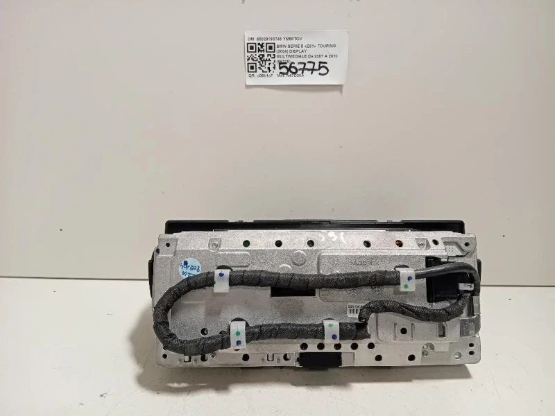 Display Multimediale 65829193748 Bmw Serie 5 E61 Touring 2004