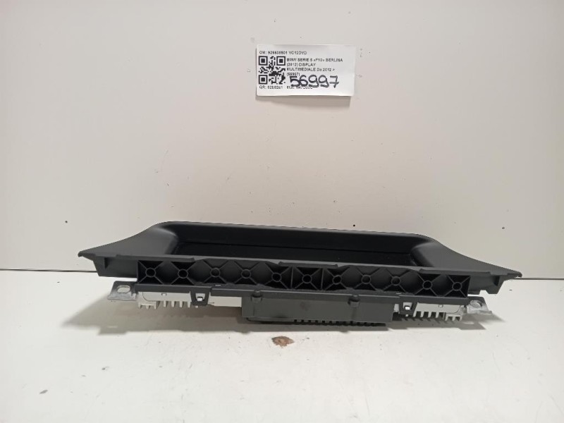 Display Multimediale 926638501 Bmw Serie 5 F10 Berlina 2012