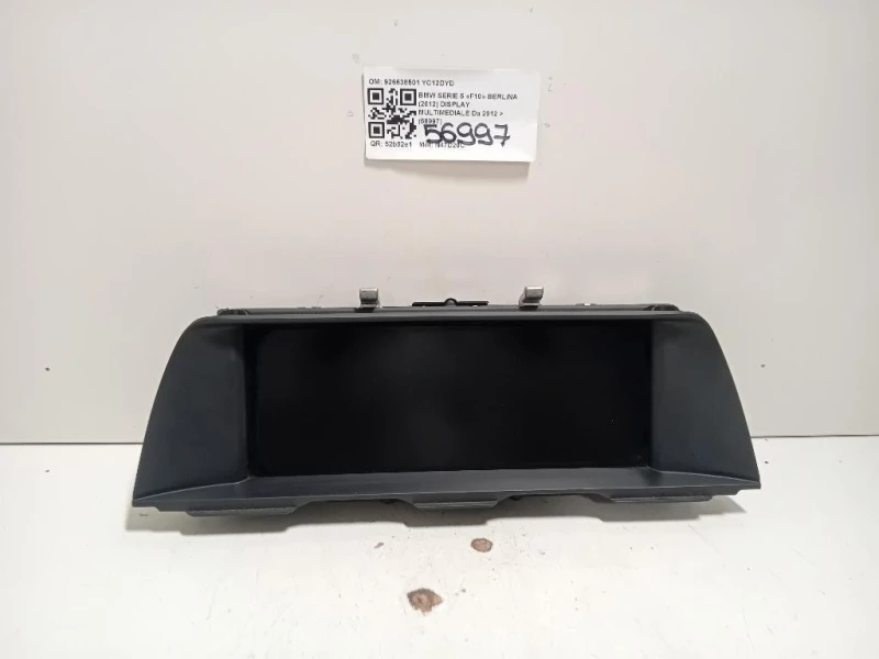Display Multimediale 926638501 Bmw Serie 5 F10 Berlina 2012