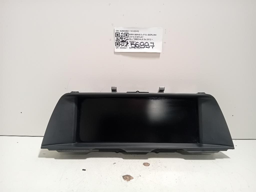 Display Multimediale 926638501 Bmw Serie 5 F10 Berlina 2012