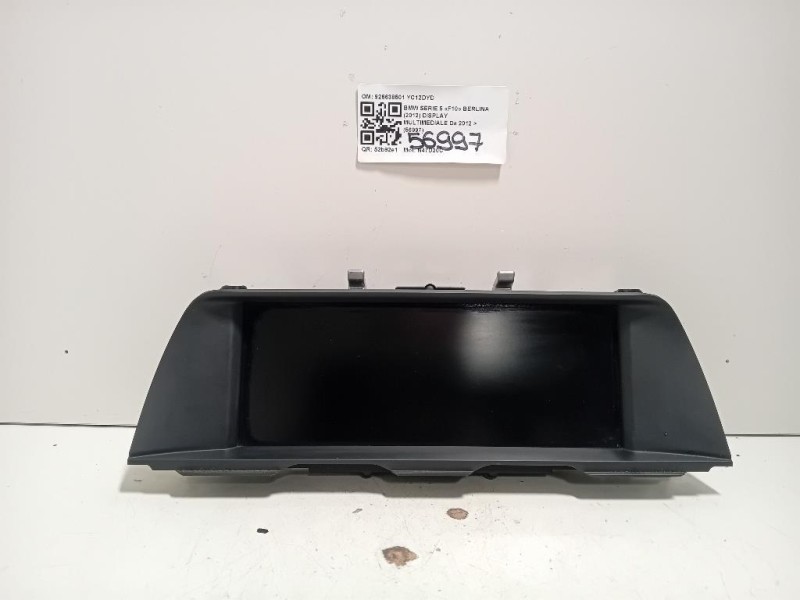 Display Multimediale 926638501 Bmw Serie 5 F10 Berlina 2012