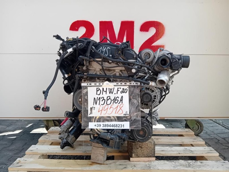 Motore Completo N13B16A 136 CV 101 KW Bmw Serie 1 F20 Berlina 2015