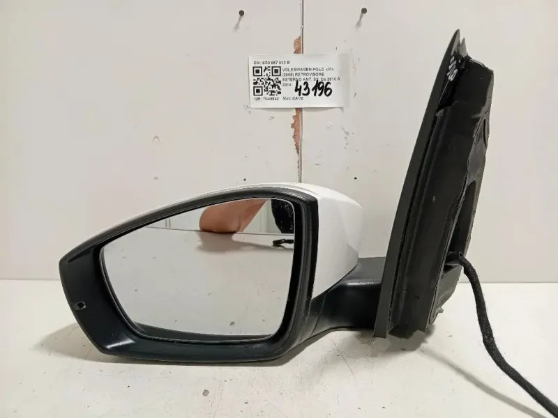 Retrovisore Esterno ANT SX 6R0 857 933 B Volkswagen POLO VI 2009