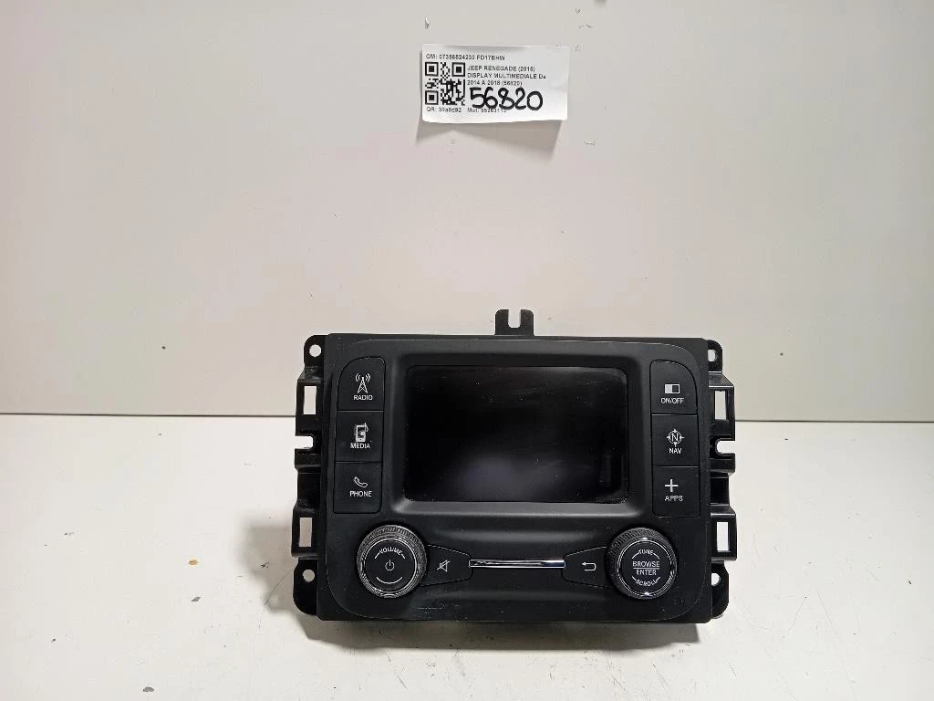 Display Multimediale 07356524230 Jeep Renegade 2015