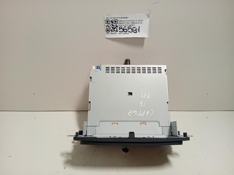 Display Multimediale 281152147R Renault Captur I 2013