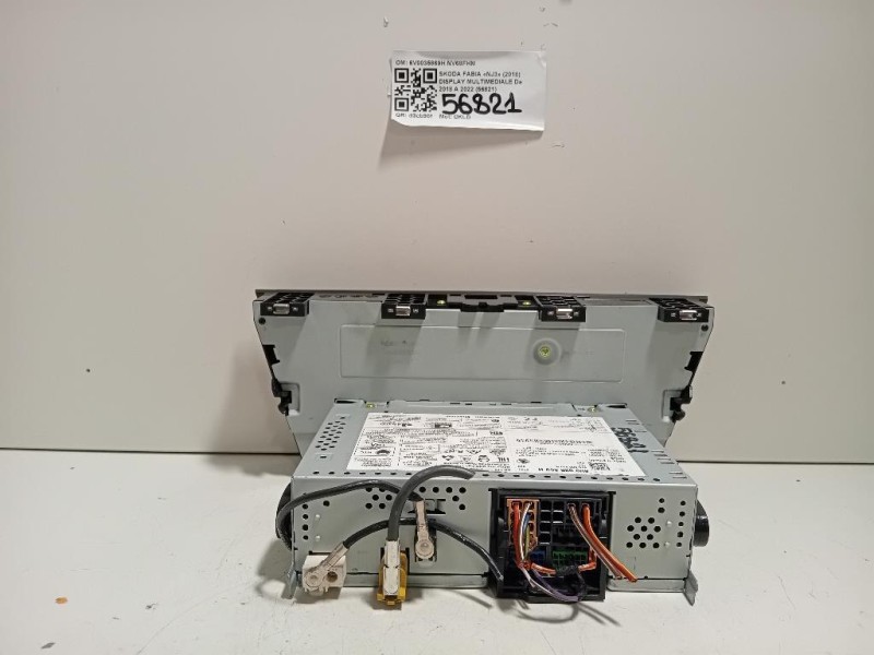 Display Multimediale 6V0035869H Skoda Fabia NJ3 2018