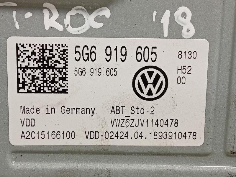 Display Multimediale 5G6919605 Volkswagen T-roc 2017