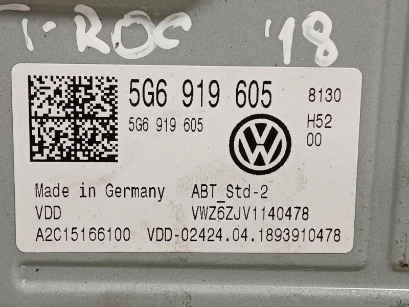 Display Multimediale 5G6919605 Volkswagen T-roc 2017