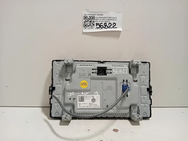 Display Multimediale 5G6919605 Volkswagen T-roc 2017