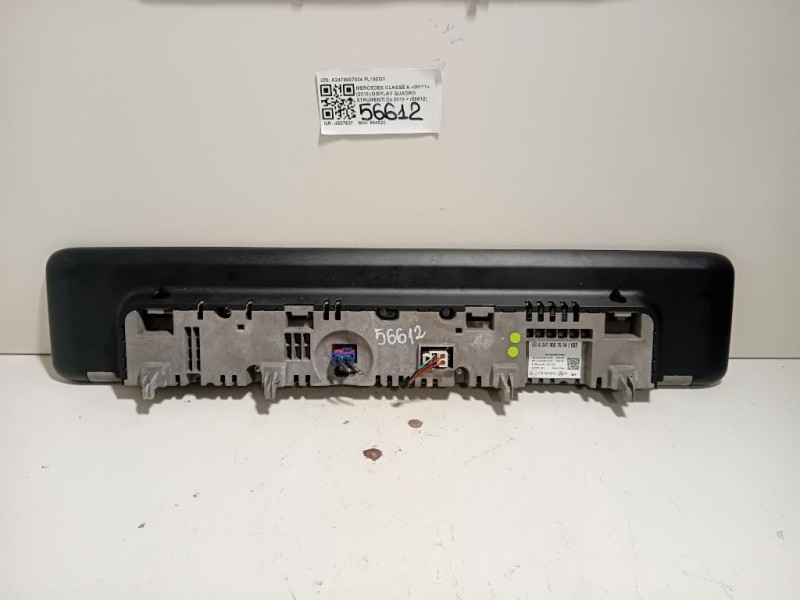 Display Quadro Strumenti A2479007004 Mercedes Classe A W177 2018