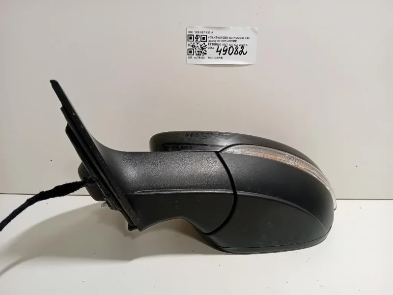 Retrovisore Esterno ANT SX 1K8 857 933 A Volkswagen Scirocco III 2009