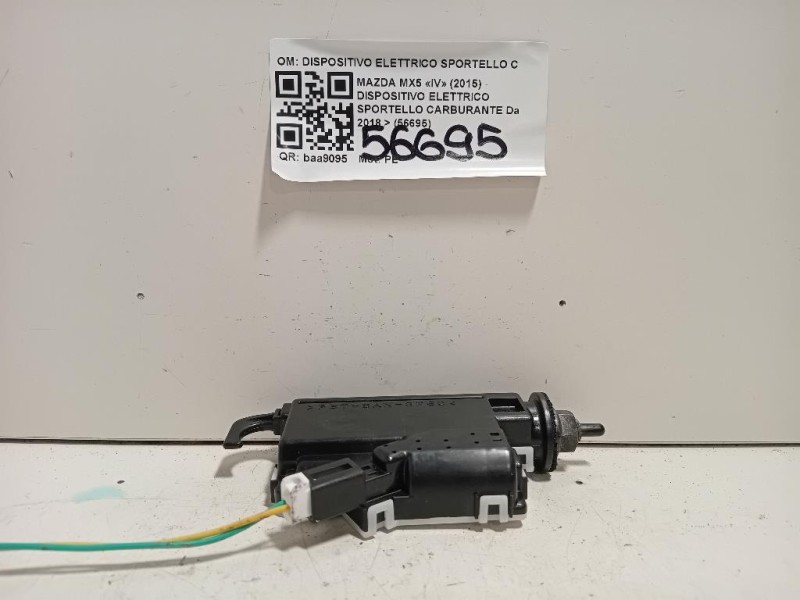 Dispositivo Elettrico Sportello Carburante DISPOSITIVO ELETTRICO SPORTELLO CARBURANTE Mazda MX5 IV 2015