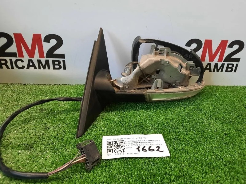 Retrovisore Esterno ANT SX 7M3857507AH01C Volkswagen Sharan III 2003