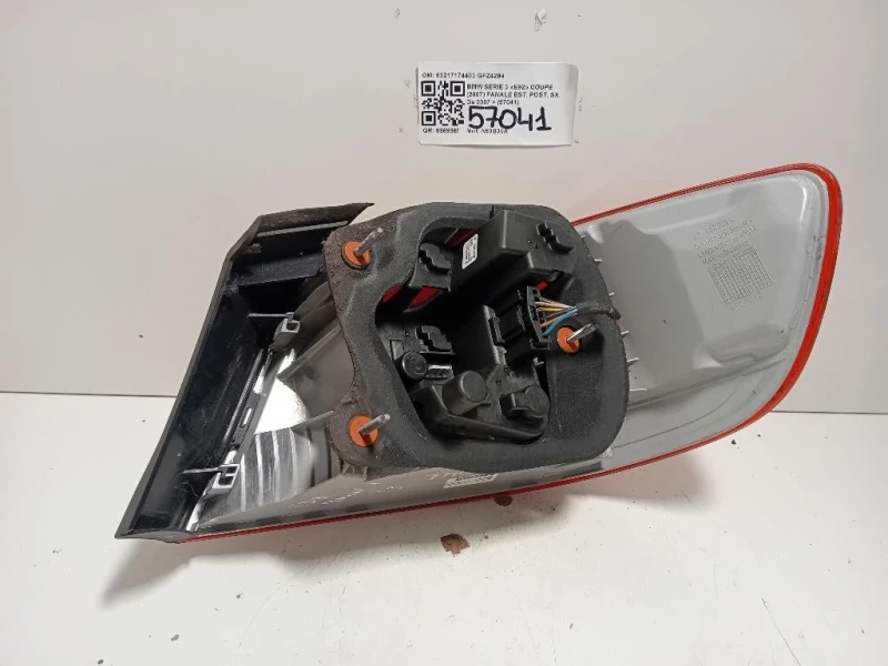 Fanale EST POST SX 63217174403 Bmw Serie 3 E92 Coupe 2007