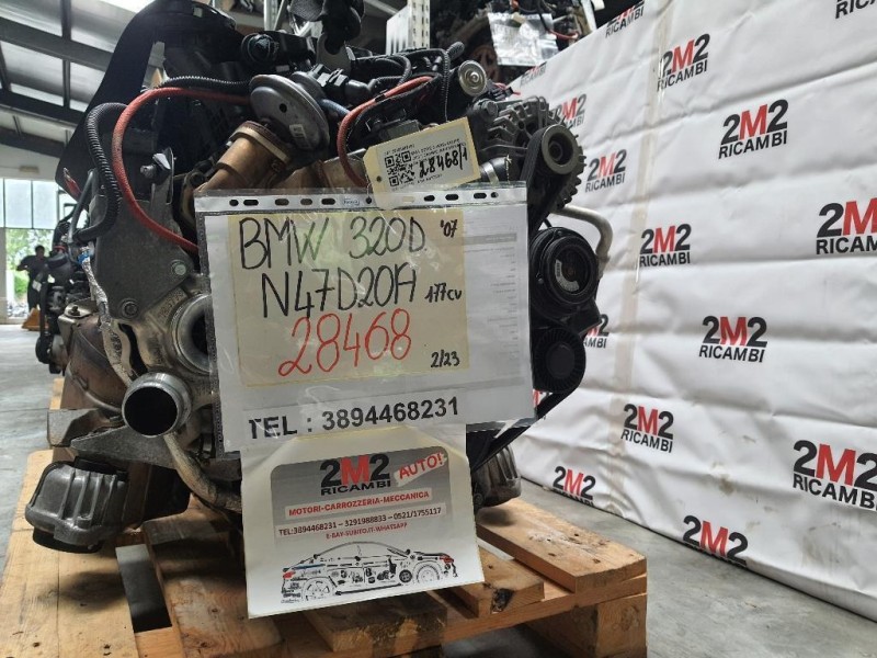 Motore Completo N47D20A 177CV 130KW Bmw Serie 3 E92 Coupe 2007