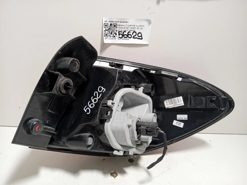 Fanale EST POST SX 265557367R Renault Captur I 2013