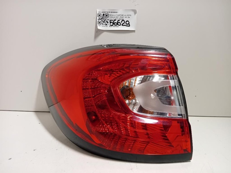 Fanale EST POST SX 265557367R Renault Captur I 2013