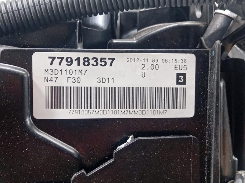 Motore Completo N47D20C 143 CV 105 KW Bmw Serie 3 F30 Berlina 2012