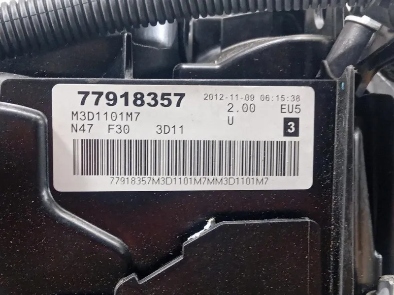 Motore Completo N47D20C 143 CV 105 KW Bmw Serie 3 F30 Berlina 2012