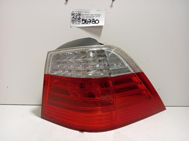 Fanale POST DX 2VA00942602 Bmw Serie 5 E61 Touring 2004