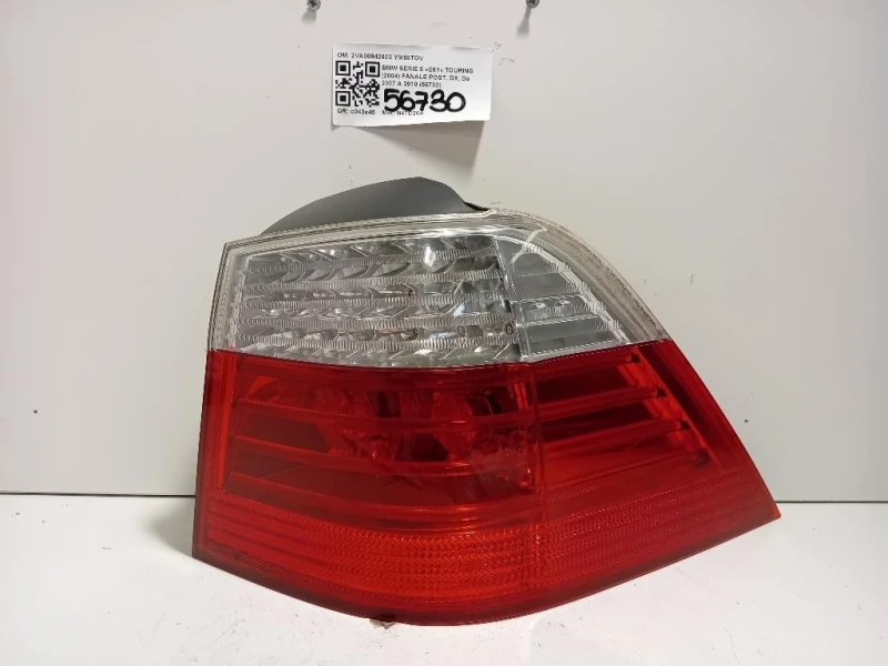 Fanale POST DX 2VA00942602 Bmw Serie 5 E61 Touring 2004