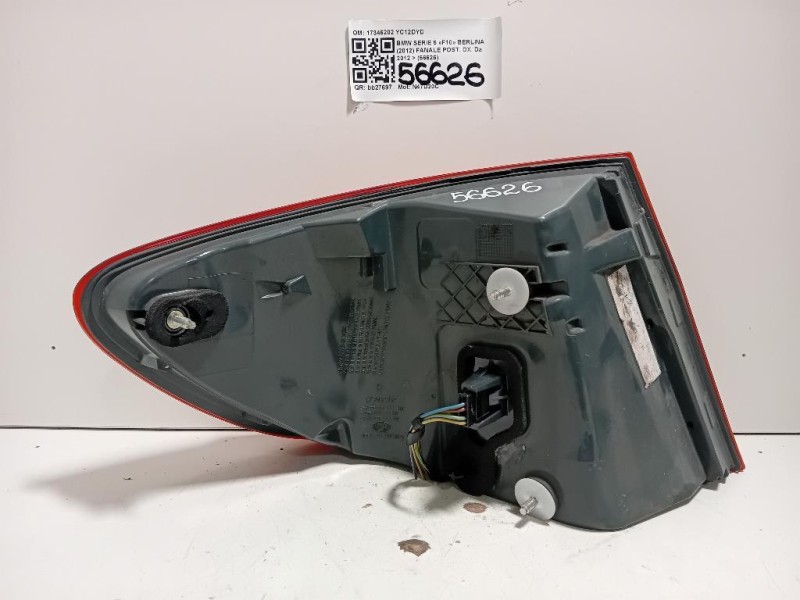Fanale POST DX 17346202 Bmw Serie 5 F10 Berlina 2012