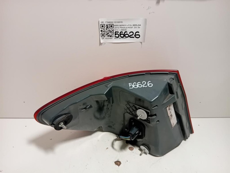 Fanale POST DX 17346202 Bmw Serie 5 F10 Berlina 2012