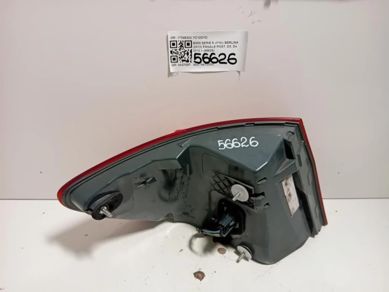 Fanale POST DX 17346202 Bmw Serie 5 F10 Berlina 2012