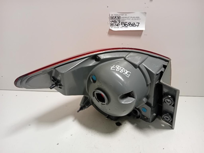 Fanale POST DX FANALE POST DX Chevrolet Cruze 2009