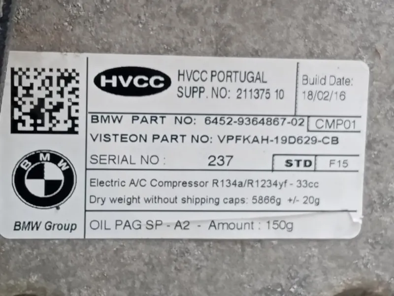 Motore Completo B48B20A 184 CV 135 KW Bmw Serie 3 F30 Berlina 2015