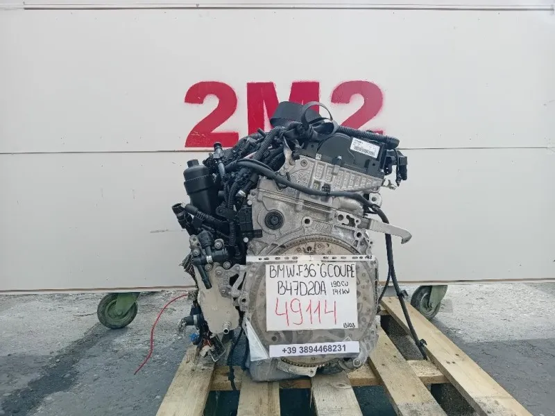 Motore Completo B47D20A 190 CV 141 KW Bmw Serie 4 F36 GRAN Coupe 2014