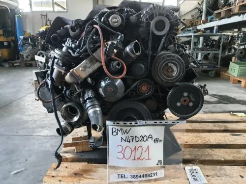Motore Completo N47D20A 177CV 130 KW Bmw Serie 5 E60 Berlina 2004