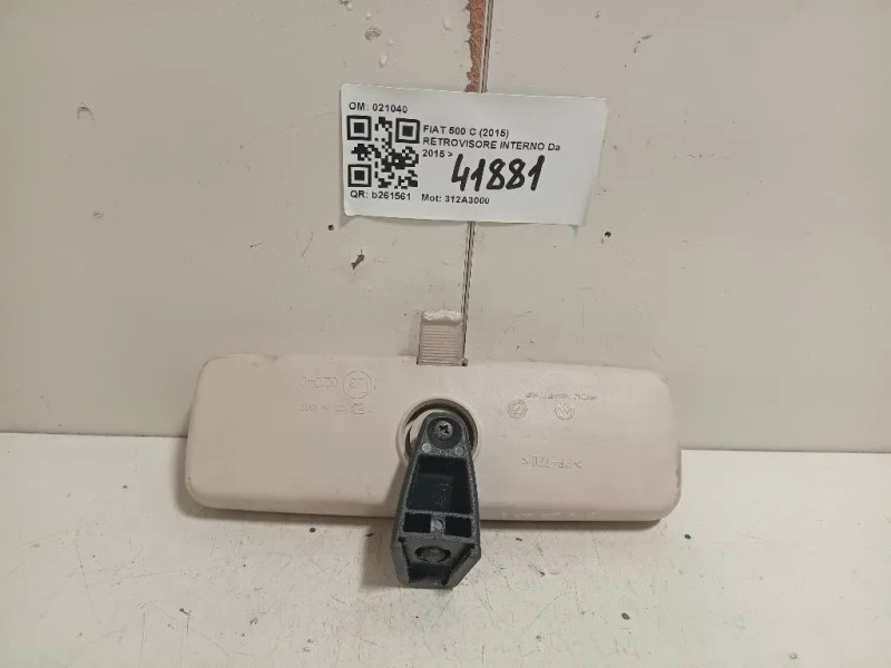 Retrovisore Interno 021040 Fiat 500 C 2015