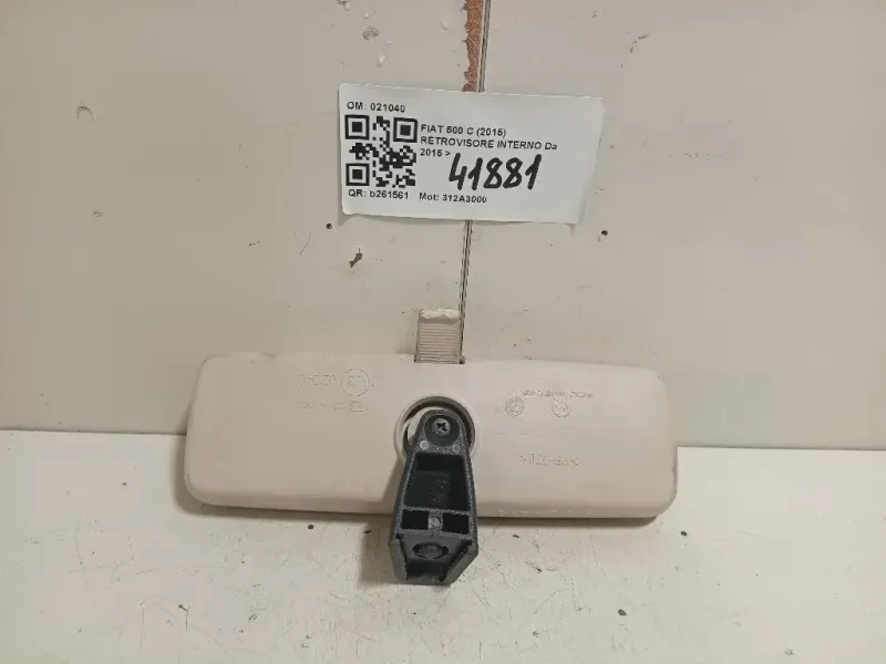 Retrovisore Interno 021040 Fiat 500 C 2015
