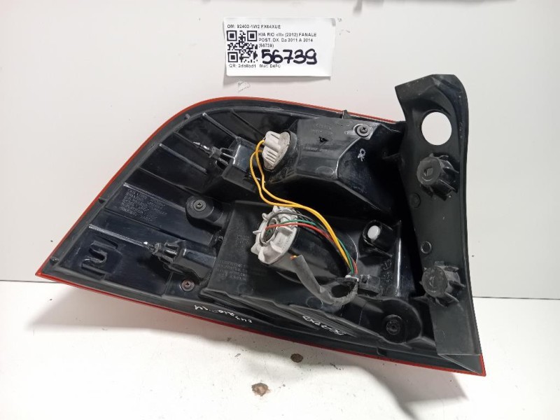 Fanale POST DX 92402-1W2 Kia RIO III 2012