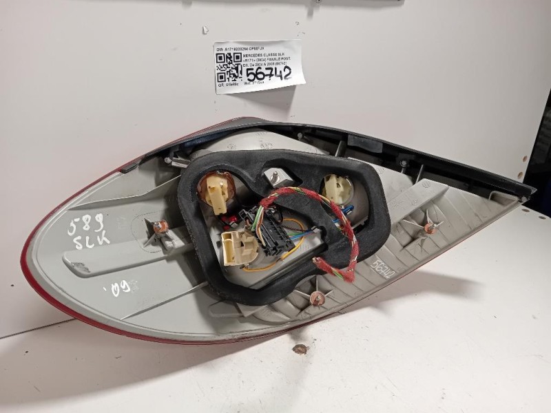 Fanale POST DX A1718200264 Mercedes Classe SLK R171 2004
