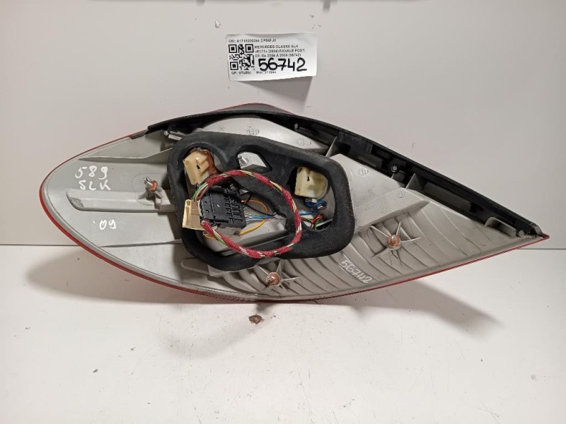 Fanale POST DX A1718200264 Mercedes Classe SLK R171 2004