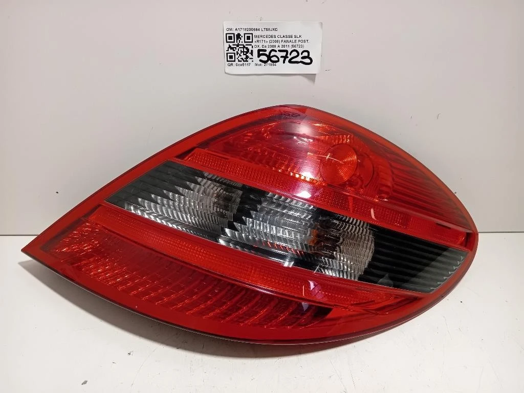 Fanale POST DX A1718200664 Mercedes Classe SLK R171 2008