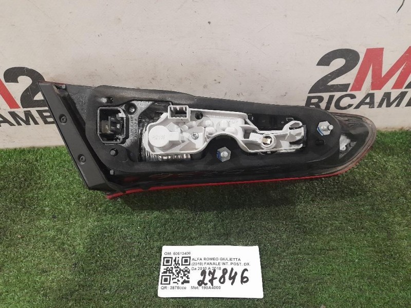 Fanale INT POST DX 50513400 Alfa Romeo Giulietta 2010